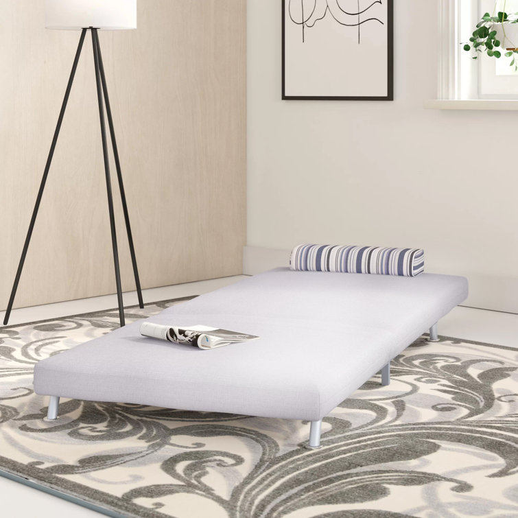 Zipcode Design Kendall Single 75Cm Wide Linen Futon Chair & Reviews